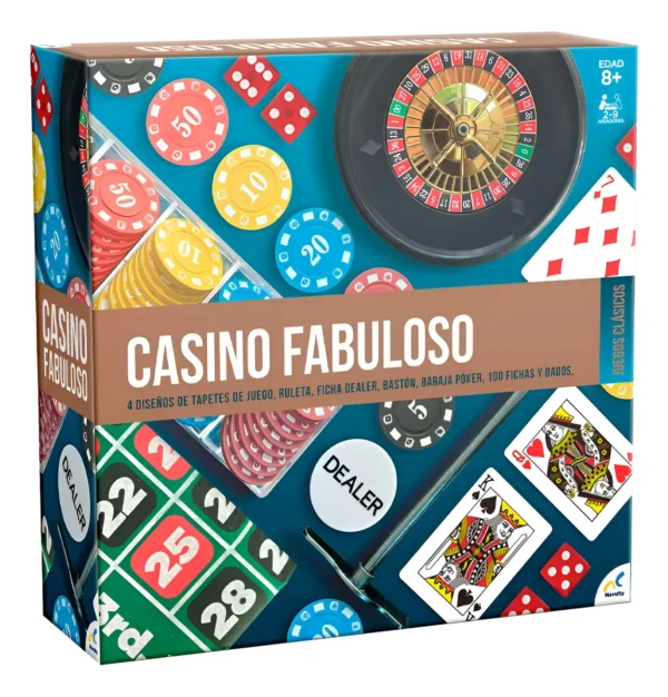 Casino Fabuloso Nocturno Juego De Mesa Para La Familia