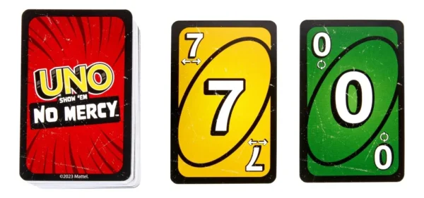 Uno No Mercy Juego De Cartas Niños