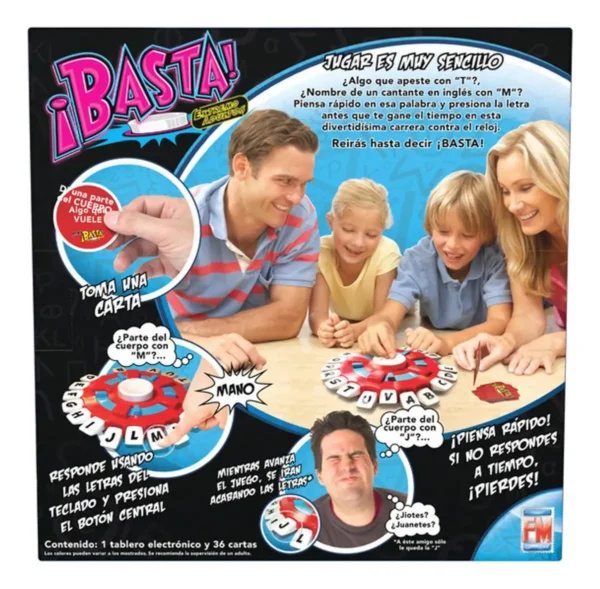 Basta Extremo Para Adultos Juego De Mesa