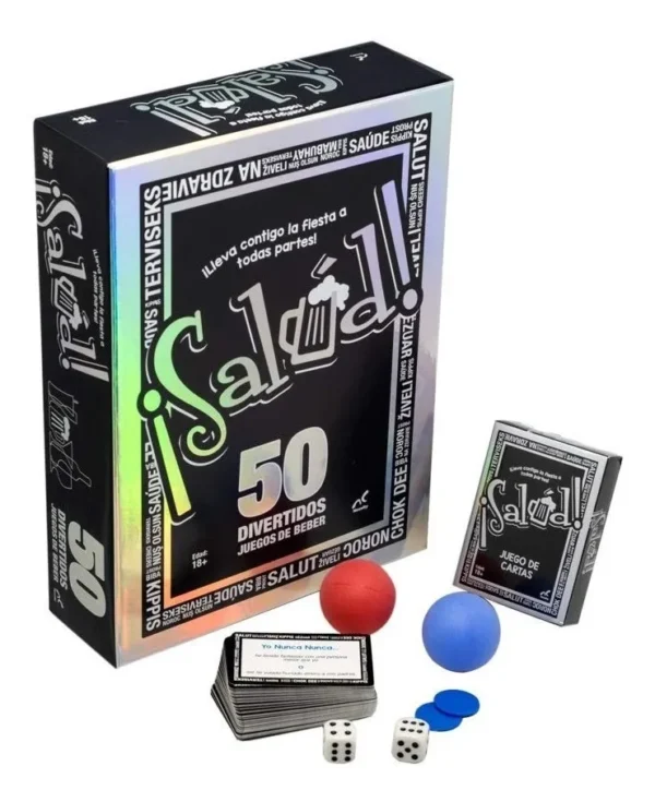 ¡ Salud ! 50 Muy Divertidos Juegos Del Beber Para Tu Fiesta