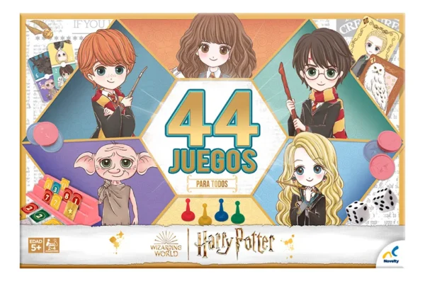 Set De Harry Potter 44 Juegos De Mesa Original