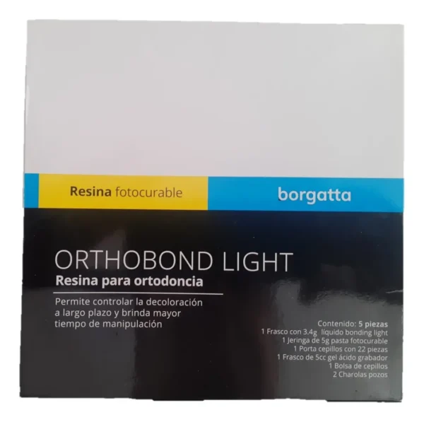 Resina Bracket Ortodoncia Kit Orthobond Light Fotocurable