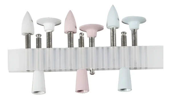 Kit De Pulido Dental Para Cerámica 9pzs Surtido