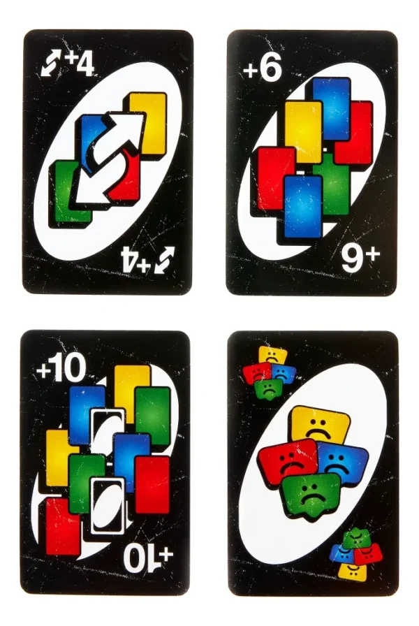 Uno No Mercy Juego De Cartas Niños