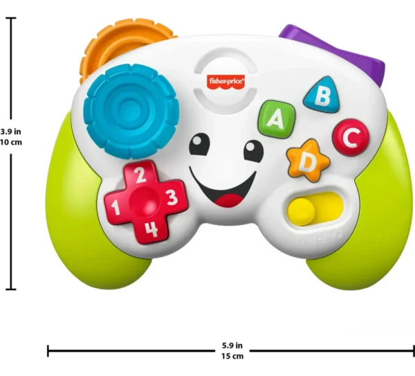 Control Juguete Musical Fisher-price Laugh & Learn Blanco Con Verde