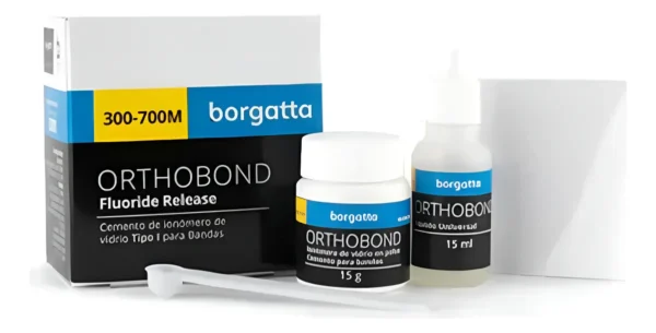 Kit De Cemento Para Bandas Orthobond Civ Con Flúor No Aplica