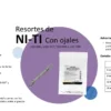 Resortes De Niti Cerrado Con Ojales Con 10 Piezas