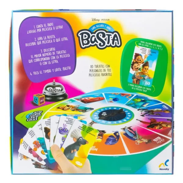 Juego De Mesa Basta Deluxe Pixar