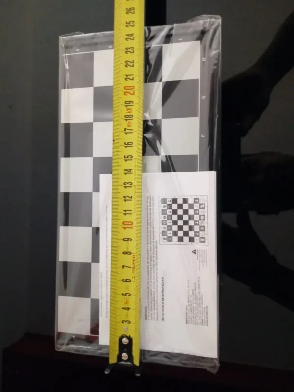 Ajedrez Magnético Piezas Plateadas Y Doradas Tablero 20x20cm