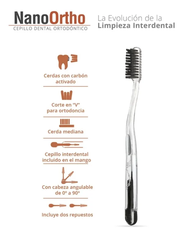 Cepillo De Dientes Para Ortodoncia Pack C/12