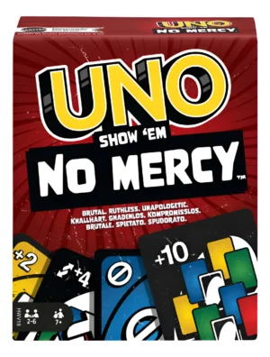Uno No Mercy Juego De Cartas Niños